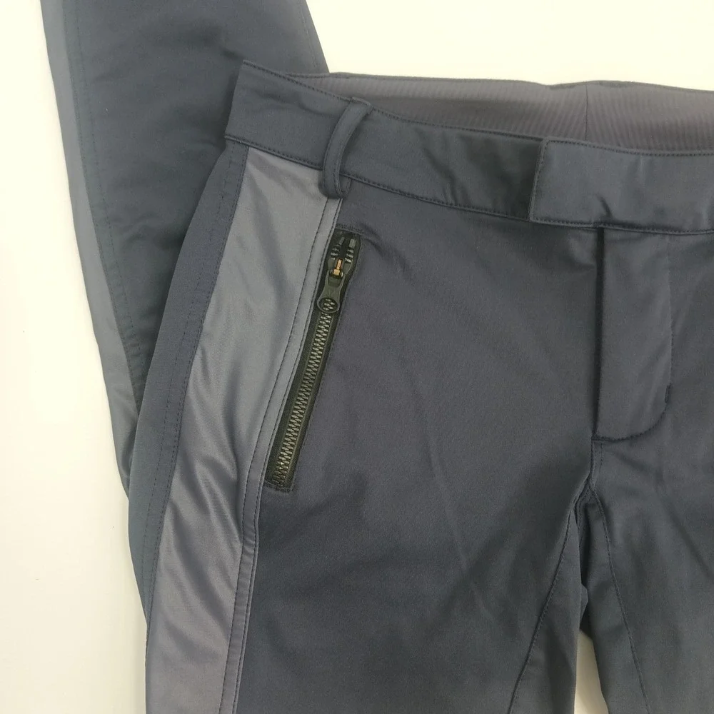 Lululemon Here to There Pant Navy Blue Slim Fit Commuter Trousers Size 6